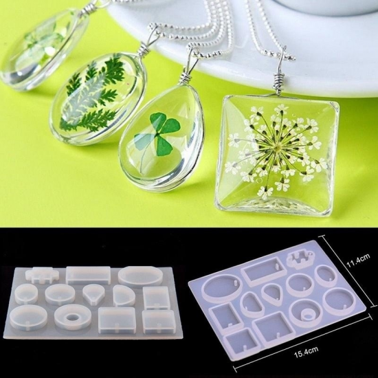 77PCS DIY Bracelet Pendant Epoxy Mold Set Jewelry Pendant Mould Craft 77PCS DIY Bracelet Pendant Epoxy Mold Set Jewelry Pendant Mould Craft