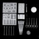 77PCS DIY Bracelet Pendant Epoxy Mold Set Jewelry Pendant Mould Craft 77PCS DIY Bracelet Pendant Epoxy Mold Set Jewelry Pendant Mould Craft