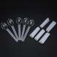 77Pcs/Set Crystal Epoxy Resin Silicone Pendant Casting Mould Kit Transparent Jewelry Making Mold Spoons Cups Sticks for DIY Crafting Decorations 77Pcs/Set Crystal Epoxy Resin Silicone Pendant Casting Mould Kit Transparent Jewelry Making Mold Spoons Cups Sticks for DIY Crafting Decorations