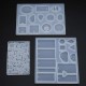 77Pcs/Set Crystal Epoxy Resin Silicone Pendant Casting Mould Kit Transparent Jewelry Making Mold Spoons Cups Sticks for DIY Crafting Decorations 77Pcs/Set Crystal Epoxy Resin Silicone Pendant Casting Mould Kit Transparent Jewelry Making Mold Spoons Cups Sticks for DIY Crafting Decorations
