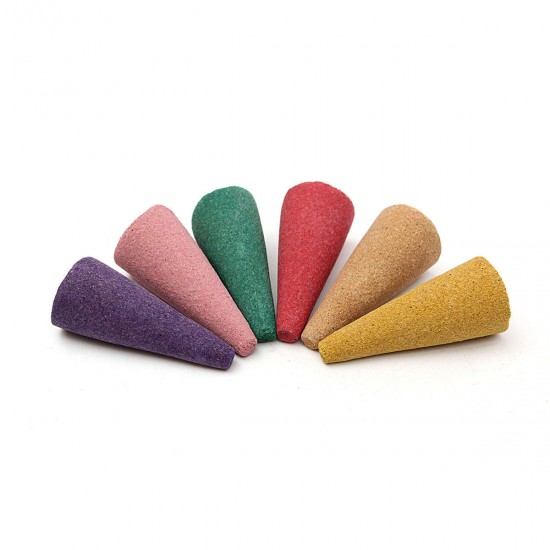 80Pcs/Box Natural Incense Cones Mix Fragrance Relax Burner Aromatherapy Tower Incense 80Pcs/Box Natural Incense Cones Mix Fragrance Relax Burner Aromatherapy Tower Incense