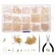 870pcs Gold/Silver/Bronze Repair Metal Tools DIY Craft Supplies Jewelry Making 870pcs Gold/Silver/Bronze Repair Metal Tools DIY Craft Supplies Jewelry Making