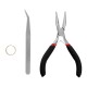 870pcs Gold/Silver/Bronze Repair Metal Tools DIY Craft Supplies Jewelry Making 870pcs Gold/Silver/Bronze Repair Metal Tools DIY Craft Supplies Jewelry Making