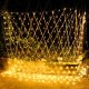 8Modes Waterproof Fishing Net Light LED String Light Outdoor Garden Decor