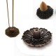 9 Holes Alloy Lotus Flower Incense Burner Holder Plate For Stick Cone Incense 9 Holes Alloy Lotus Flower Incense Burner Holder Plate For Stick Cone Incense
