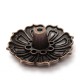 9 Holes Alloy Lotus Flower Incense Burner Holder Plate For Stick Cone Incense 9 Holes Alloy Lotus Flower Incense Burner Holder Plate For Stick Cone Incense
