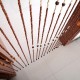 90x175cm Blossoms Beaded Door Curtains Blind Fly Screen Wooden Curtains 90x175cm Blossoms Beaded Door Curtains Blind Fly Screen Wooden Curtains