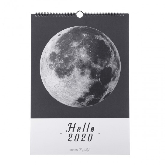 A3/A4 2020 Year Wall Calendar Monthly Schedule Planner Home Office Hanging Decorations