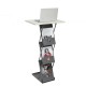 A4 Portable Adjustable Literature Stand Laptop Desk Folding Exhibition Stand Floor Brochure Display Stand Portable Magazine Table