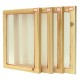 A4 Size Screen Printing Frames Fittings 32T/43T/55T/77T Mesh Count Screenprinting