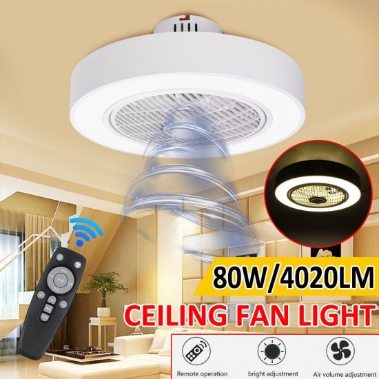 AC185-250V 80W Ceiling Fan Light With Remote Controller AC185-250V 80W Ceiling Fan Light With Remote Controller