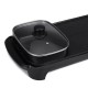 2 In 1 Electric Barbecue Pan Grill Teppanyaki Cook Fry BBQ Oven Hot 2 In 1 Electric Barbecue Pan Grill Teppanyaki Cook Fry BBQ Oven Hot