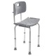 Adjustable Medical Elderly Bath Shower Chair Bathtub Bench Stool Aid Seat 158kg