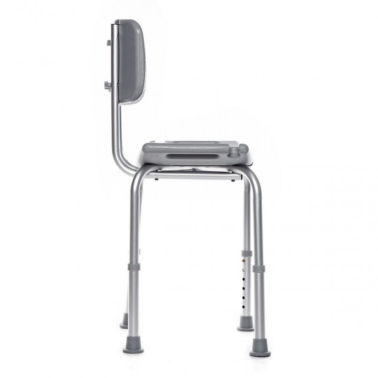 Adjustable Medical Elderly Bath Shower Chair Bathtub Bench Stool Aid Seat 158kg