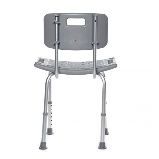 Adjustable Medical Elderly Bath Shower Chair Bathtub Bench Stool Aid Seat 158kg