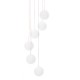 Aeolian Hanging Wind Solar LED Lights Chimes Powered String Lawn Garden Lamp