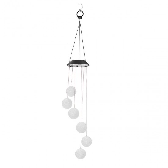 Aeolian Hanging Wind Solar LED Lights Chimes Powered String Lawn Garden Lamp Aeolian Hanging Wind Solar LED Lights Chimes Powered String Lawn Garden Lamp