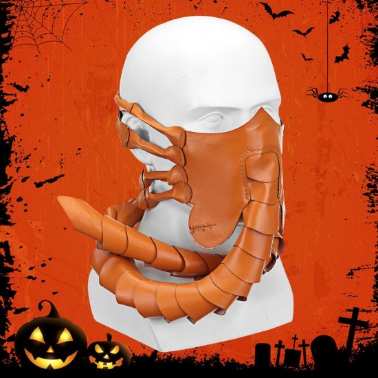 Alien Facehugger Toy Halloween Scorpion Mask Mortal Kombat Party Props Cosplay