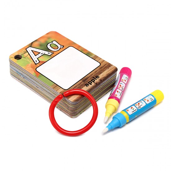 Alphabet/Number Kids Magic Water Drawing Flash Card Kids Preschool Education Learning Picture Science Toy Alphabet/Number Kids Magic Water Drawing Flash Card Kids Preschool Education Learning Picture Science Toy