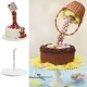 Anti-Gravity Pouring Cake Frame Kit Fondant Decorations Sugar Craft Making Stand