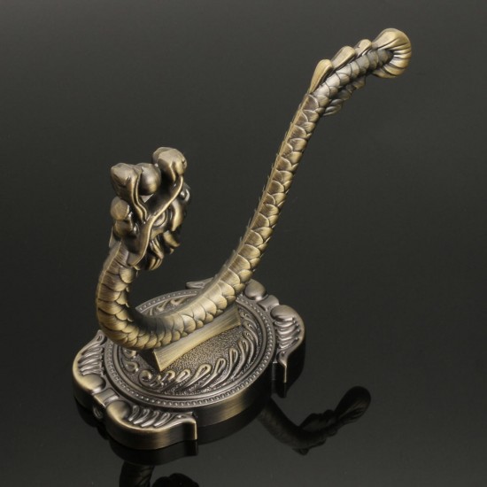 Antique Brass Dragon Style Bathroom Towel Hanger Holder Coat Hat Hook Wall Mount Antique Brass Dragon Style Bathroom Towel Hanger Holder Coat Hat Hook Wall Mount