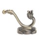 Antique Brass Dragon Style Bathroom Towel Hanger Holder Coat Hat Hook Wall Mount