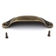 Antique Hardware Cupboard Cabinet Bin Cup Knobs Drawer Door Half Shell Pull Handles Antique Hardware Cupboard Cabinet Bin Cup Knobs Drawer Door Half Shell Pull Handles