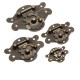 Antique Retro Decorative Latch Vintage Wooden Jewelry Box Drawer Hasp Pad Chest Lock 4 Sizes Antique Retro Decorative Latch Vintage Wooden Jewelry Box Drawer Hasp Pad Chest Lock 4 Sizes