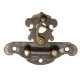 Antique Retro Decorative Latch Vintage Wooden Jewelry Box Drawer Hasp Pad Chest Lock 4 Sizes Antique Retro Decorative Latch Vintage Wooden Jewelry Box Drawer Hasp Pad Chest Lock 4 Sizes