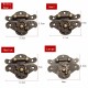 Antique Retro Decorative Latch Vintage Wooden Jewelry Box Drawer Hasp Pad Chest Lock 4 Sizes Antique Retro Decorative Latch Vintage Wooden Jewelry Box Drawer Hasp Pad Chest Lock 4 Sizes