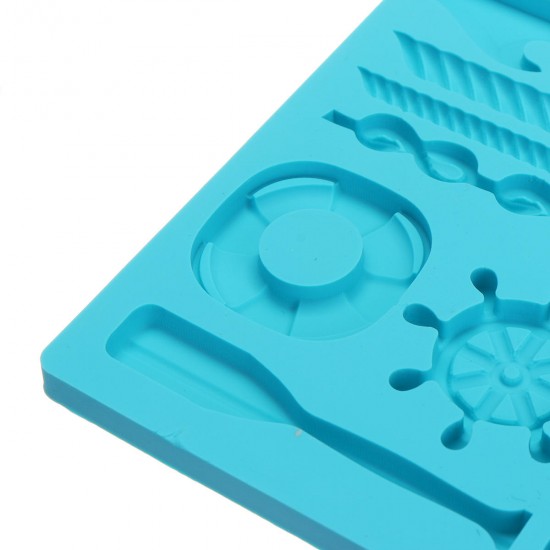 Ocean Theme Oars Helmsman Silicone Sailboat Mold Cake Mould Decorating Tools Ocean Theme Oars Helmsman Silicone Sailboat Mold Cake Mould Decorating Tools