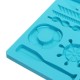 Ocean Theme Oars Helmsman Silicone Sailboat Mold Cake Mould Decorating Tools