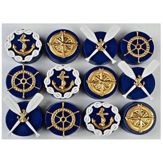 Ocean Theme Oars Helmsman Silicone Sailboat Mold Cake Mould Decorating Tools Ocean Theme Oars Helmsman Silicone Sailboat Mold Cake Mould Decorating Tools