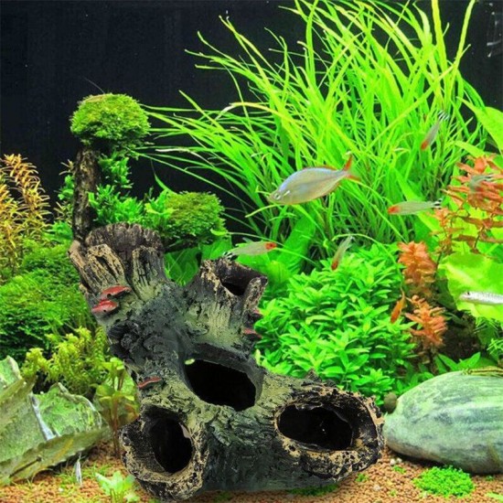 Aquarium Decoration Trunk Driftwood Fish Tank Resin Underwater Ornaments Rockery Stone Fish Tank Landscaping Decorations Aquarium Decoration Trunk Driftwood Fish Tank Resin Underwater Ornaments Rockery Stone Fish Tank Landscaping Decorations