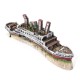 Aquarium Ship Ornament Wreck Boat Fish Tank Cave Resin Decoration 27x5.2x9.5cm Aquarium Ship Ornament Wreck Boat Fish Tank Cave Resin Decoration 27x5.2x9.5cm