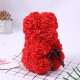 Artificial Flowers Rose Bear Plastic Foam Rose Teddy Bear Valentines Day Gift Birthday Party Decorations