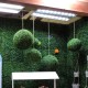 Artificial Green Grass Ball Topiary Hanging Garland Home Yard Wedding Decorations