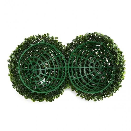Artificial Green Grass Ball Topiary Hanging Garland Home Yard Wedding Decorations Artificial Green Grass Ball Topiary Hanging Garland Home Yard Wedding Decorations
