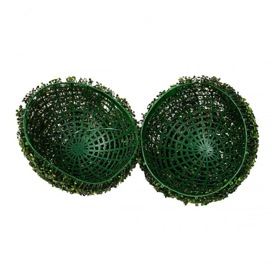 Artificial Green Grass Ball Topiary Hanging Garland Home Yard Wedding Decorations Artificial Green Grass Ball Topiary Hanging Garland Home Yard Wedding Decorations