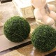 Artificial Green Grass Ball Topiary Hanging Garland Home Yard Wedding Decorations Artificial Green Grass Ball Topiary Hanging Garland Home Yard Wedding Decorations