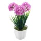 Artificial Green Leaf Plants Hydrangea Plastic Pot Home Garden Decor Artificial Green Leaf Plants Hydrangea Plastic Pot Home Garden Decor