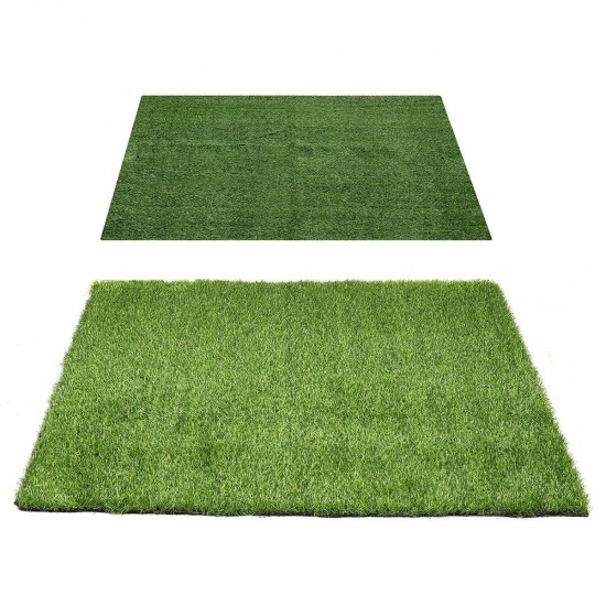 Artificial Synthetic Lawn Turf Plastic Green Plant Grass Garden Decor