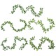 Artificial Vines Grape Leaves Green Leafy Plants Ceiling Decoration Pipes To Block Vine Creepers