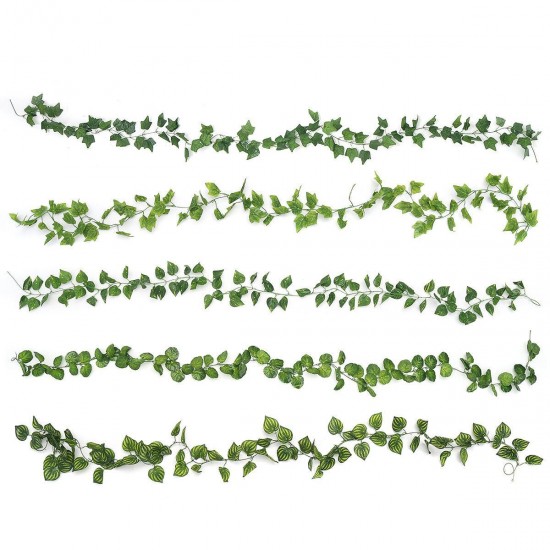 Artificial Vines Grape Leaves Green Leafy Plants Ceiling Decoration Pipes To Block Vine Creepers Artificial Vines Grape Leaves Green Leafy Plants Ceiling Decoration Pipes To Block Vine Creepers