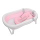 Baby Bath Tub Foldable Shower Newborn Bathtub Safe Kids Bath With Cushion