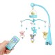 Baby Crib Mobile Bed Bell Hanging Holder Music Box Night Light Newborn Toys Gift