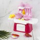 Baby Puzzle Play House Light Music Tableware Table Toy Baby Cooking Kitchen Toy