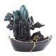 Backflow Ceramic Mountain Waterfall Smoke Incense Aroma Burner Cones Home Decor Backflow Ceramic Mountain Waterfall Smoke Incense Aroma Burner Cones Home Decor