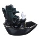 Backflow Ceramic Mountain Waterfall Smoke Incense Aroma Burner Cones Home Decor Backflow Ceramic Mountain Waterfall Smoke Incense Aroma Burner Cones Home Decor