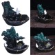 Backflow Ceramic Mountain Waterfall Smoke Incense Aroma Burner Cones Home Decor Backflow Ceramic Mountain Waterfall Smoke Incense Aroma Burner Cones Home Decor